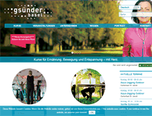 Tablet Screenshot of gsuenderbasel.ch